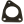 Mild Steel Three Hole Flange 60mm Bore (FL1438)