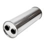 7" Round, 18" Length, 1.75" Bore, Twin to Twin (SH18044513/4DUSP)