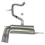 Audi A3 1.8T 2.5" Cat Back Exhaust