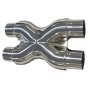 3 Inch, Pressed, Polished X-Pipe (08B-312)