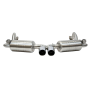 Porsche 987.1 Boxster & Cayman Valved Cat Back Exhaust Silencers