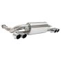 BMW E82 Exhaust Rear Silencer Twin Tailpipes