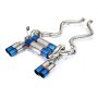 BMW M3 Series E92 Cat Back Exhaust Burnt Finish
