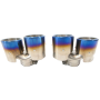 Porsche 911 997.1 & 997.2 Carrera Titanium Exhaust Tailpipes