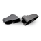 Porsche 911 997.1 Turbo Black Chrome Finish Exhaust Tailpipes