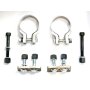 Porsche 986 Boxster Cat Back Exhaust with Chrome Tailpipes