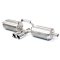 Porsche 986 Boxster Cat Back Exhaust with Chrome Tailpipes