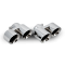 Porsche 911 997.1 Turbo Round Exhaust Tailpipes
