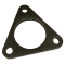 Mild Steel Three Hole Flange 63.5mm Bore (FL1388)