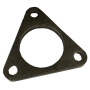 Mild Steel Three Hole Flange 63.5mm Bore (FL1388)