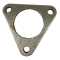Stainless Steel Three Hole Flange 63.5mm Bore (SSFL1388)