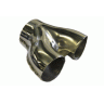 Y-Piece, x1 57MM in, x2 (Twin) 50MM Out