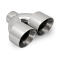 Bolt 4 Inch Slash Cut Twin