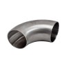 90 Degree 2.25 Inch Long Dairy Bend (1.5D)