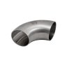 90 Degree 1.75 Inch Long Dairy Bend (1.5D)