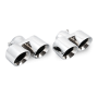 Porsche 911 997.2 Turbo Twin Exhaust Tailpipes