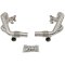 Porsche 911 991.1 Carrera Secondary Exhaust Silencer Bypass Pipes