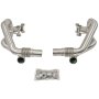 Porsche 911 991.1 Carrera Secondary Exhaust Silencer Bypass Pipes
