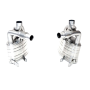 Porsche 911 997.1 Carrera Valved Cat Back Exhaust Silencers