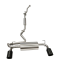 Toyota GT86 & Subaru BRZ Exhaust Manifold Back Carbon Tailpipes