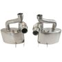 Porsche 911 997.1 Carrera Gen 1 Exhaust Silencers w/ Tailpipes