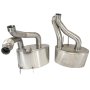 Porsche 911 997.1 Carrera Gen 1 Exhaust Silencers w/ Tailpipes
