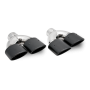 Leggera 4 x 3 Inch Carbon Fibre Twin (Pair)