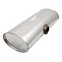 8 x 5 Oval, 20" Length, 2.5" Bore, Special Silencer (DUOSE)