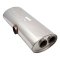 8 x 5 Oval, 20" Length, 2.5" Bore, Special Silencer (DUOSE)