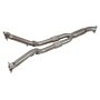 Nissan GTR 3.5" Turbo Back Exhaust with 5 Inch Titanium Tailpipes