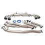 Nissan GTR 3.5" Turbo Back Valved Exhaust with 5 Inch Stainless Tailpipes