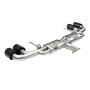 Nissan GTR 3.5" Turbo Back Valved Exhaust with 5 Inch Carbon Tailpipes
