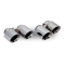 Porsche 911 991.1 Carrera Twin Exhaust Tailpipes