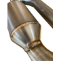 Porsche 911 996 Carrera X-Pipe 200 Cell Exhaust Catalytic Converters