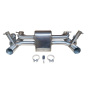 Ferrari 488 Valvetronic 3 Inch Stainless Turbo Back Exhaust