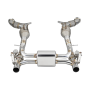 Ferrari 488 Valvetronic 3 Inch Stainless Turbo Back Exhaust
