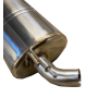 Mercedes-Benz CLA45 AMG Valvetronic 3 Inch Turbo Back Stainless Exhaust