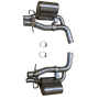 Mercedes-Benz C63 AMG W205 4.0 Sports Sound Full Valvetronic Exhaust