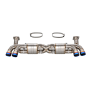 Porsche 911 991.1 Turbo Titanium Valved Exhaust Burnt Tailpipes