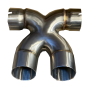 Porsche 982 (718) Boxster & Cayman Manifold Back Valved Exhaust