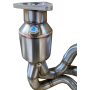 Porsche 911 991.1 Carrera Exhaust Manifolds with Catalytic Converter