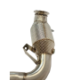 Porsche Macan 3.0/3.6T Catalytic Converter Exhaust Downpipes With Thermal Heat Shield