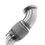 Ferrari 488 Decat Exhaust Downpipes with Thermal Insulation