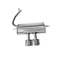 Ford Focus ST Style Rear Exhaust Silencer