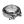63mm V-Band Mild Steel Chrome Coated Clamp/Flange Kit