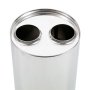 6" Round, 9" Length, 1.75" Bore, Wing