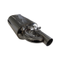 8 x 5 Oval, 13" Length, 2.5" Bore, Valved