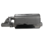 8 x 5 Oval, 13" Length, 2.5" Bore, Valved