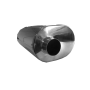 8 x 5 Oval, 13" Length, 2.5" Bore, Valved