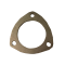 Stainless Steel Three Hole Flange 64mm Bore (TW002)